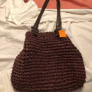 Brown handbag